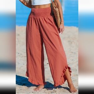 NWT Cupshe Xs Red Pants